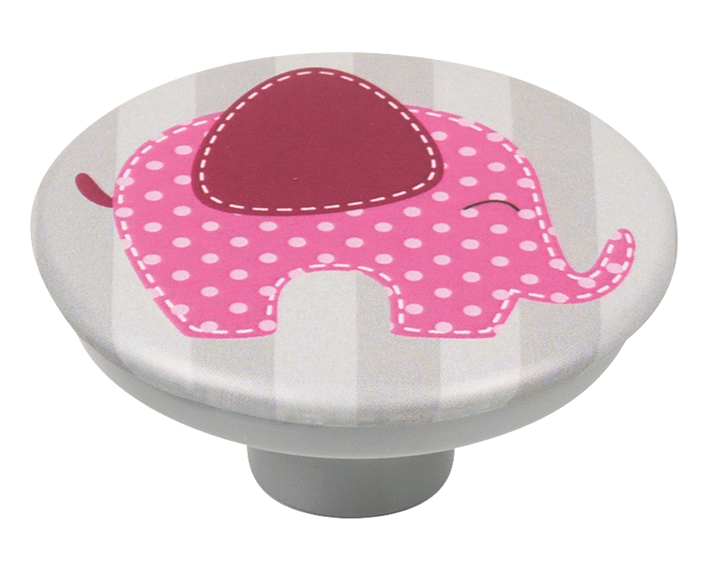 1 Pomo de mueble NESU 744A4 rosa, d. 25