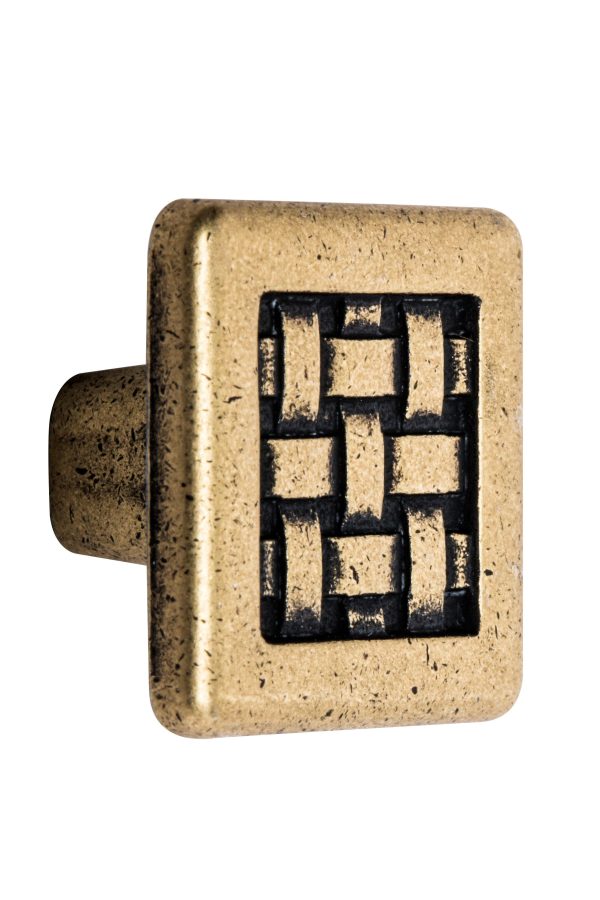 1 Pomo de mueble NESU amarillo / dorado, d. 25