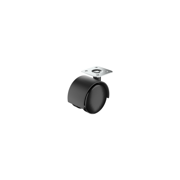 1 rueda giratoria sin freno con placa , ø 40 mm, peso max. 15 Kg 1 rueda giratoria sin freno con placa , ø 40 mm, peso max. 15 Kg