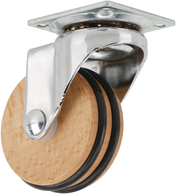 1 rueda giratoria sin freno con placa , ø 50 mm, peso max. 35 Kg 1 rueda giratoria sin freno con placa , ø 50 mm, peso max. 35 Kg