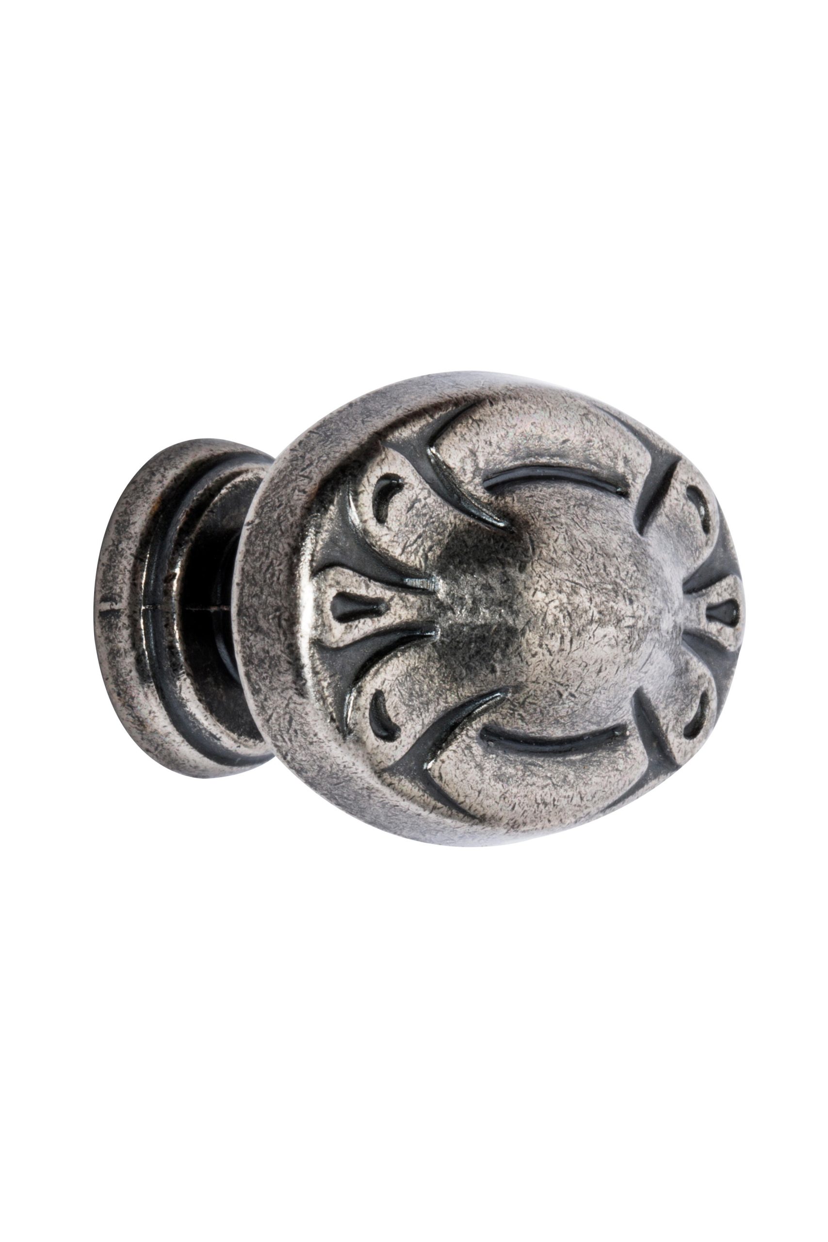 1 Pomo de mueble NESU gris / plata, d. 40