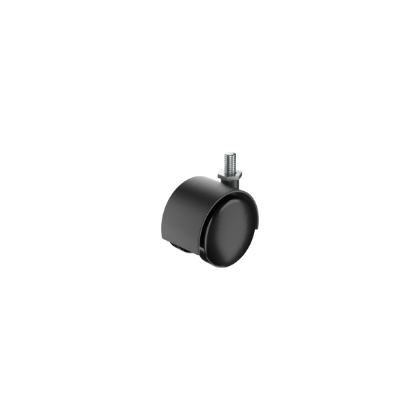 1 rueda giratoria sin freno con varilla roscada , ø 40 mm, peso max. 25 Kg 1 rueda giratoria sin freno con varilla roscada , ø 40 mm, peso max. 25 Kg