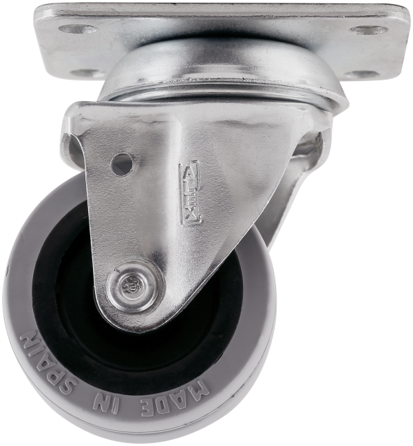 1 rueda giratoria sin freno tornillos , ø 50 mm, peso max. 50 Kg 1 rueda giratoria sin freno tornillos , ø 50 mm, peso max. 50 Kg