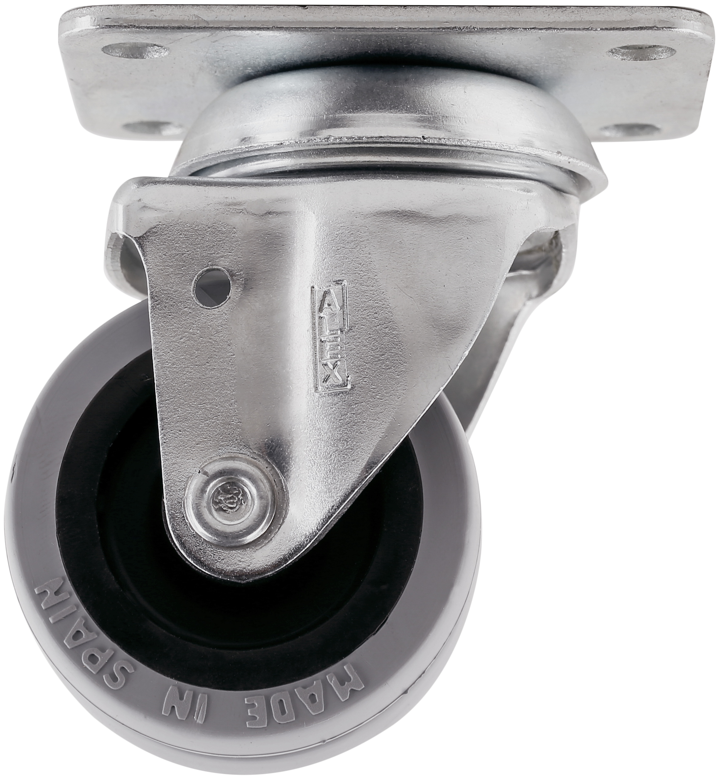1 rueda giratoria sin freno tornillos , ø 50 mm, peso max. 50 Kg