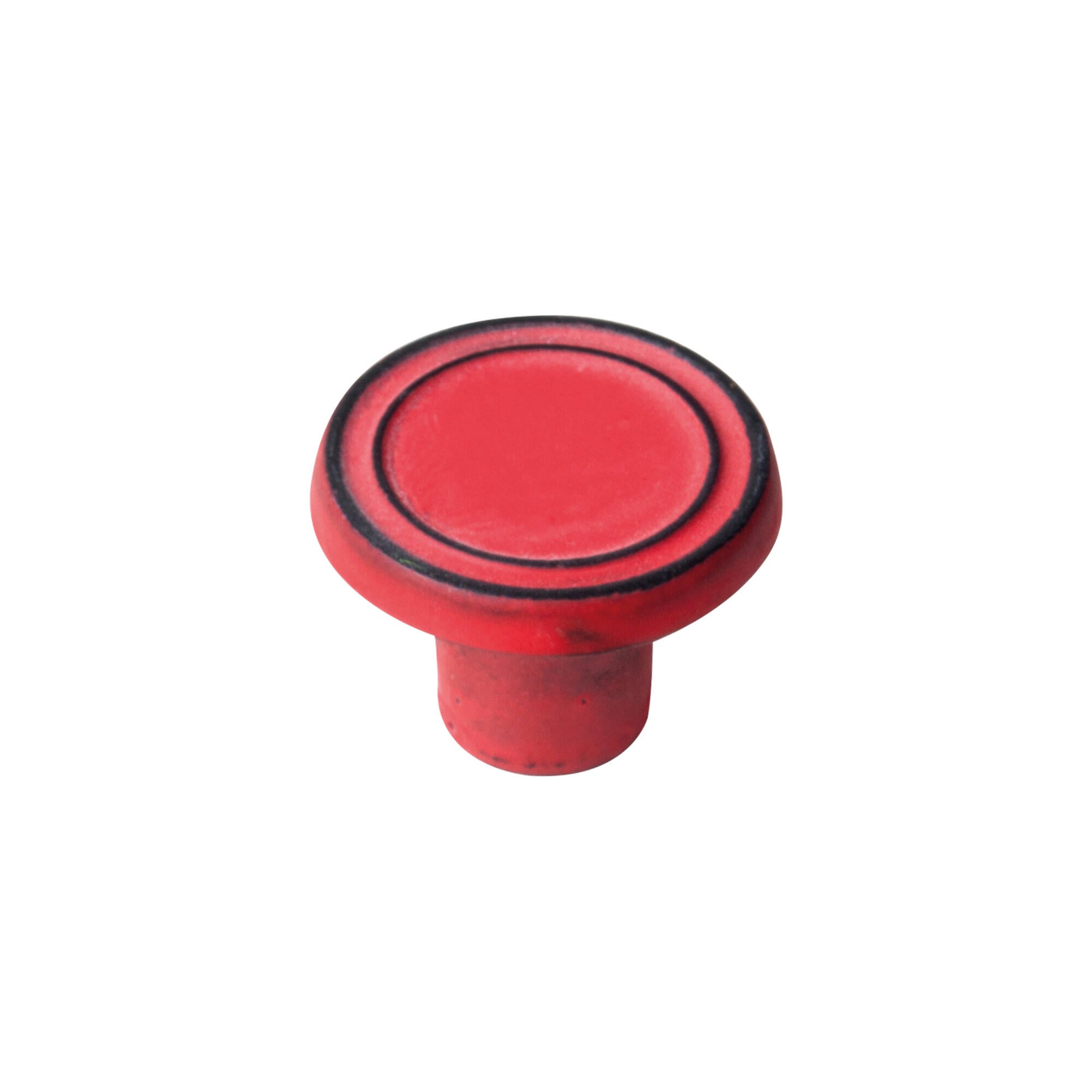 1 Pomo de mueble NESU rojo, d. 37