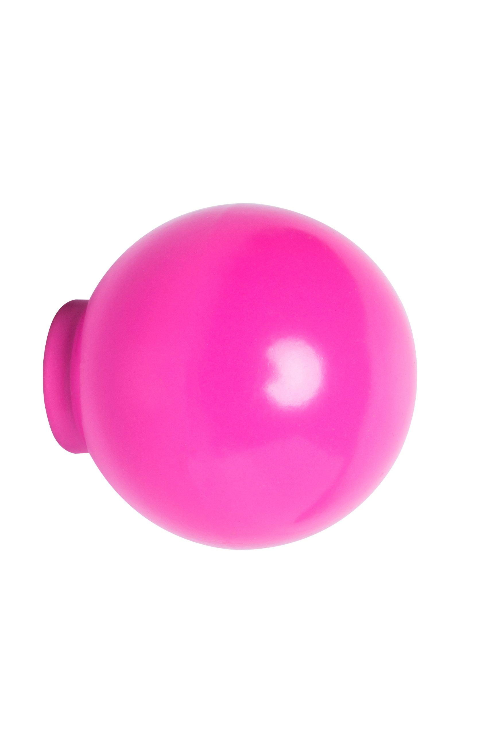 1 Pomo de mueble REI 7-308.27 rosa, d. 30