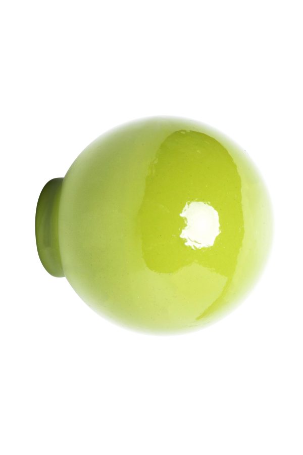 1 Pomo de mueble REI 7-308.56 verde, d. 30 1 Pomo de mueble REI 7-308.56 verde, d. 30