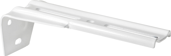 1 Soporte techo pared para barra diámetro 7 mm Industrial acero blanco barnizado extensible 13 cm 1 Soporte techo pared para barra diámetro 7 mm Industrial acero blanco barnizado extensible 13 cm
