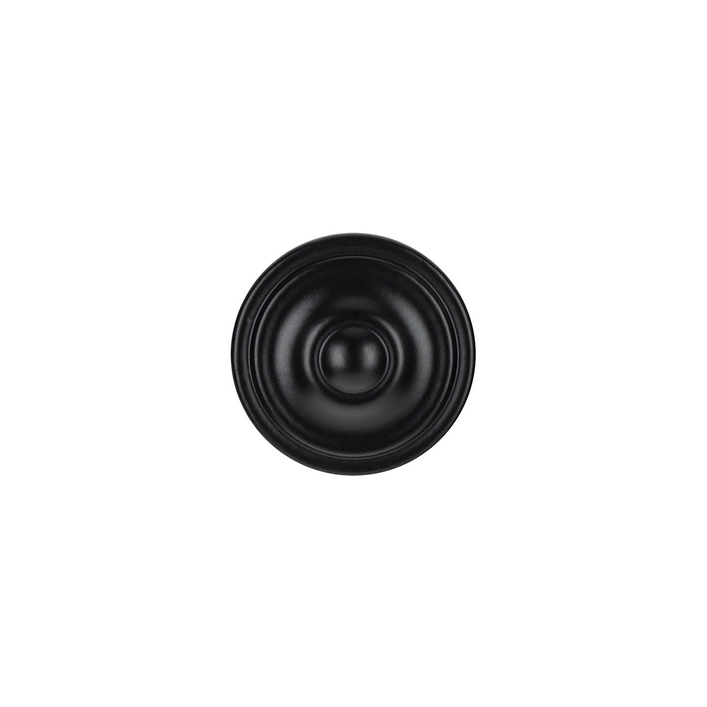 1 Pomo de mueble REI 7-3110.18 negro, d. 30
