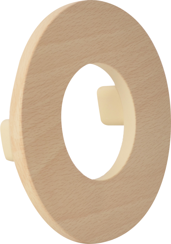 1 Tirador de mueble Abs 64Mm Apl50 Natural marrón dist. entre tornillos 64 mm