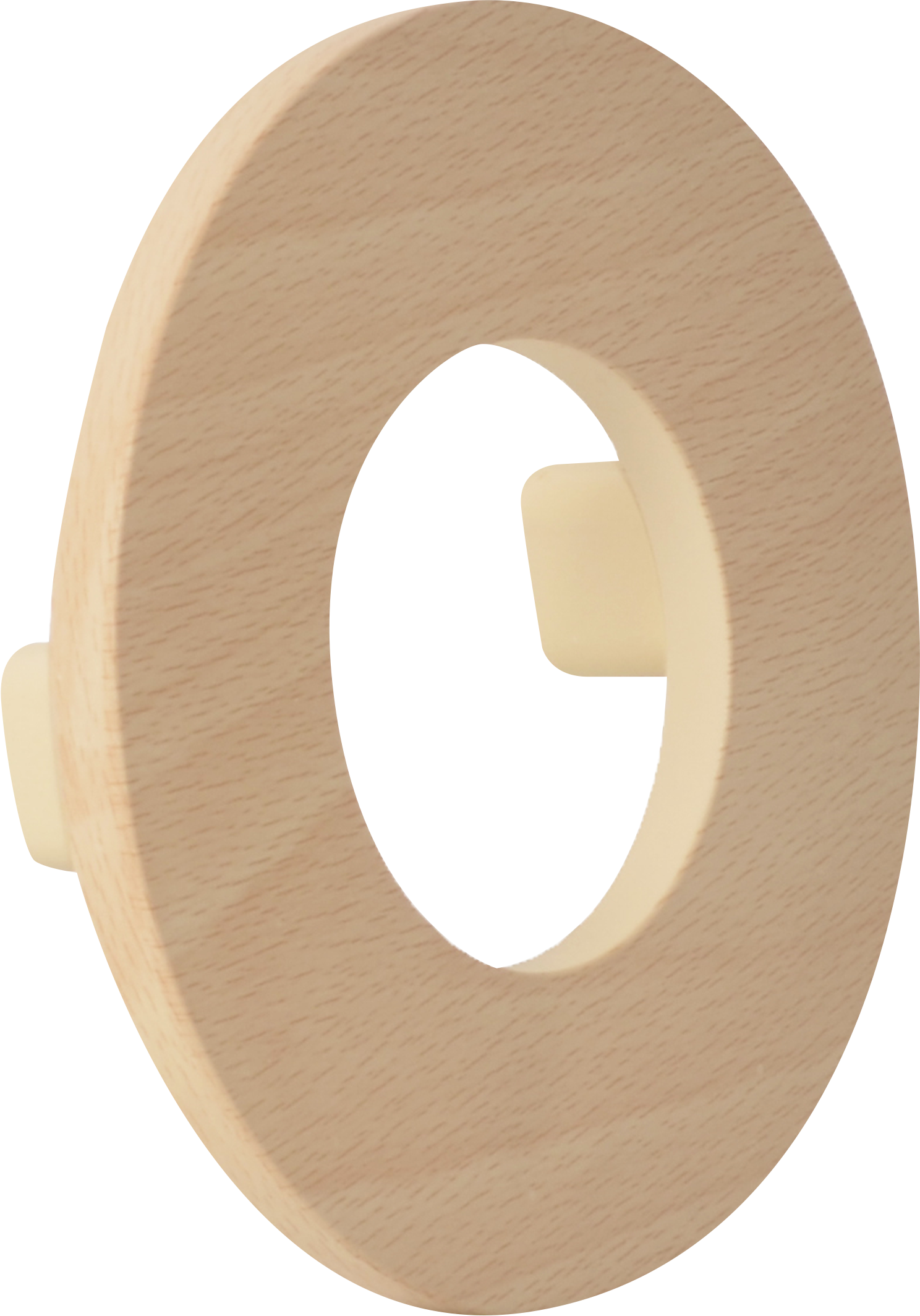 1 Tirador de mueble Abs 64Mm Apl50 Natural marrón dist. entre tornillos 64 mm