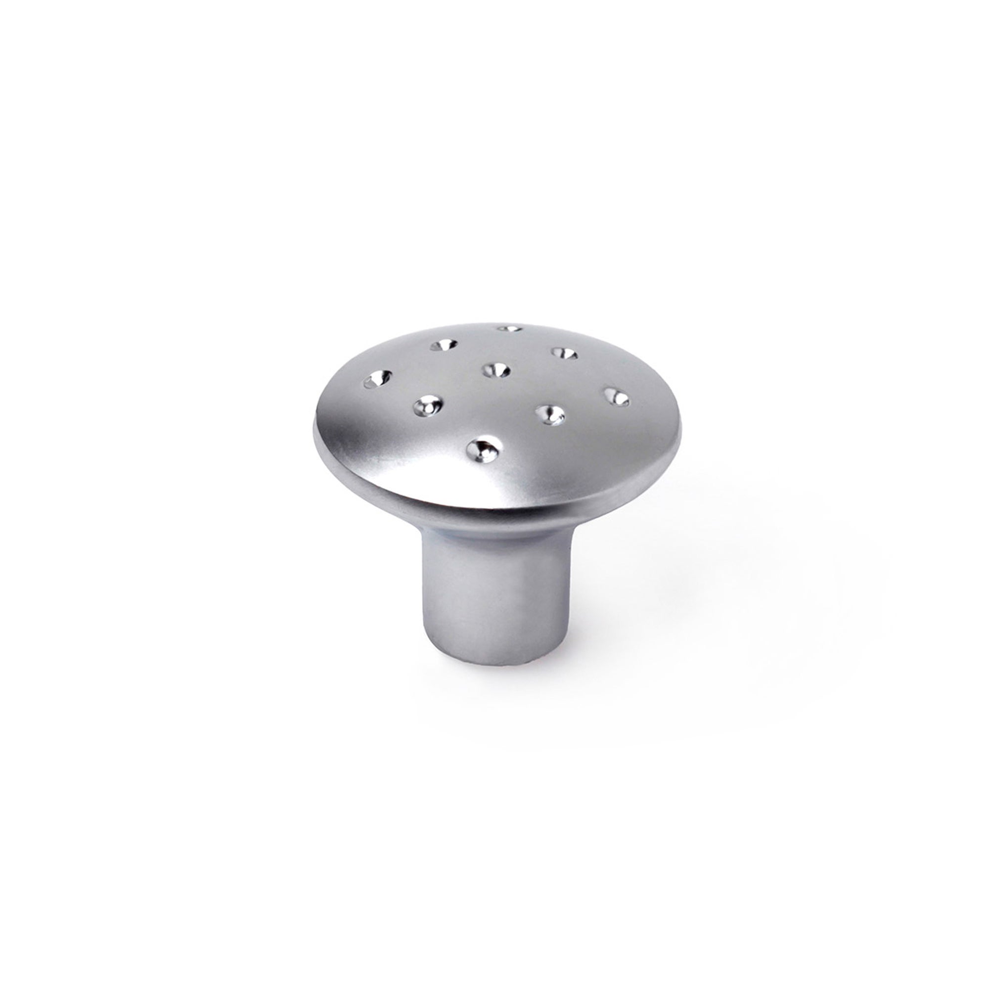1 Pomo de mueble REI 7-744G.35.33 gris / plata, d. 35