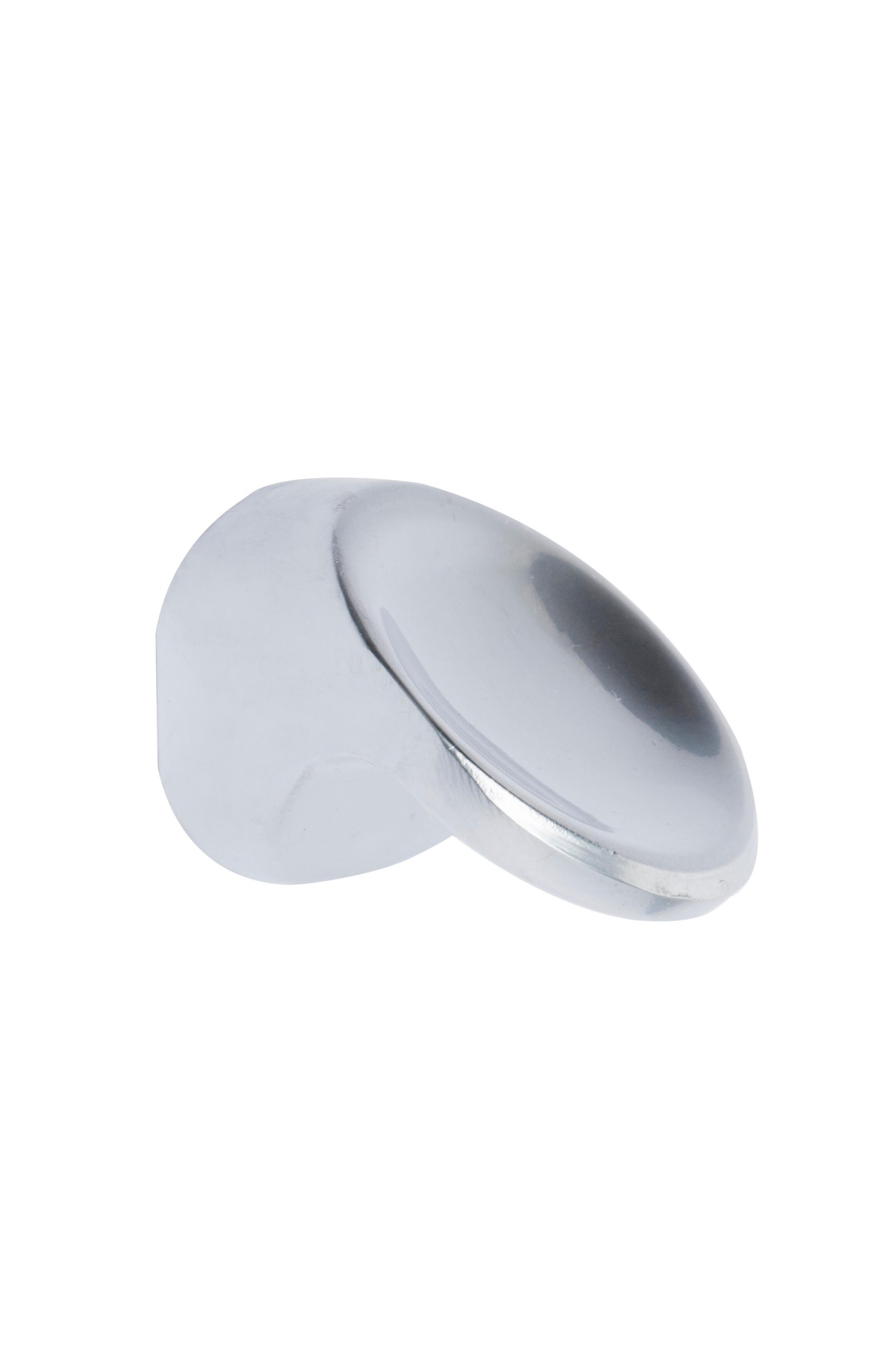 1 Pomo de mueble REI 7-753.33 gris / plata