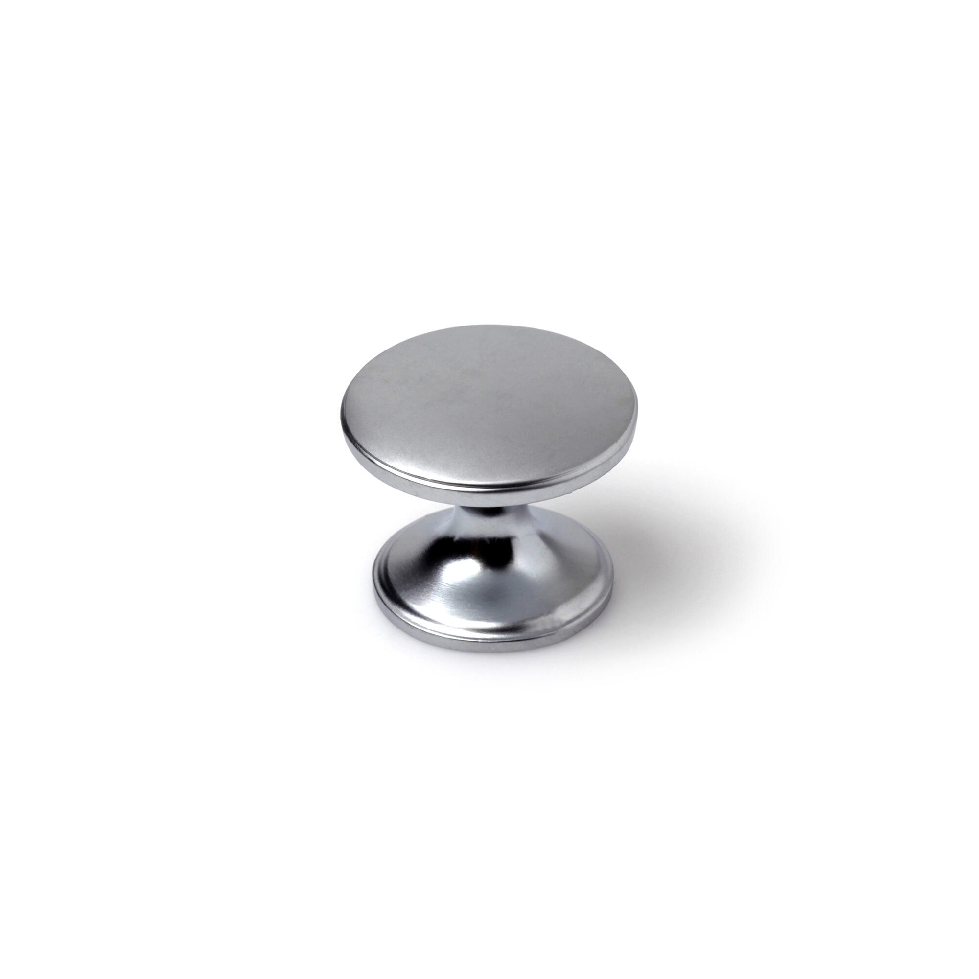 1 Pomo de mueble REI 7-756.33 gris / plata, d. 25