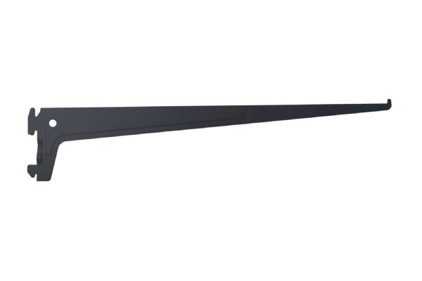 1 cartela para cremallera sencilla de acero negro 40 cm 1 cartela para cremallera sencilla de acero negro 40 cm