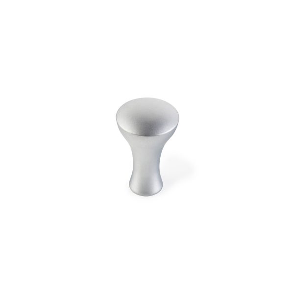 1 Pomo de mueble REI 7-797.33 gris / plata, d. 14 1 Pomo de mueble REI 7-797.33 gris / plata, d. 14