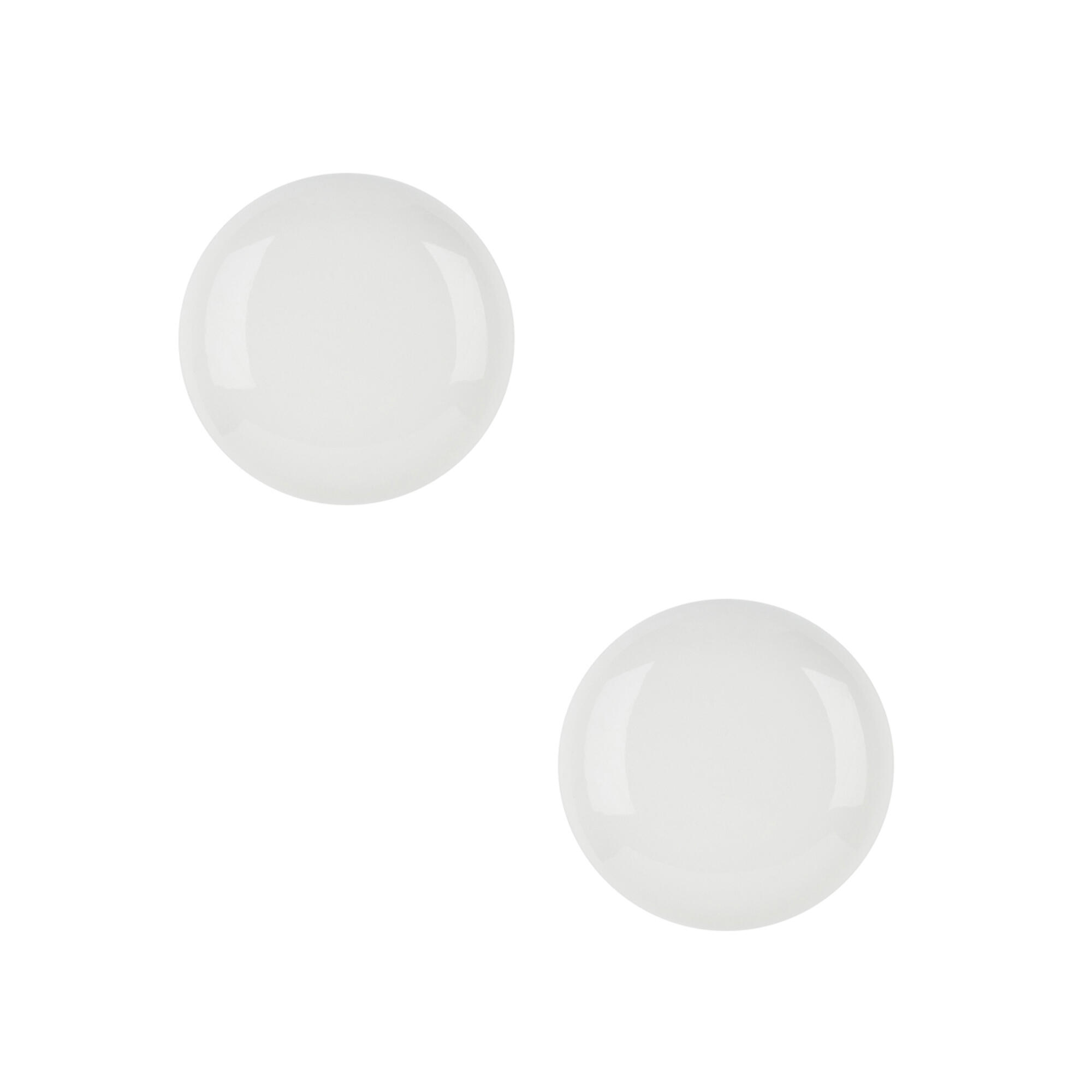 1 Pomo de mueble REI 7-821.35.01 blanco, d. 25