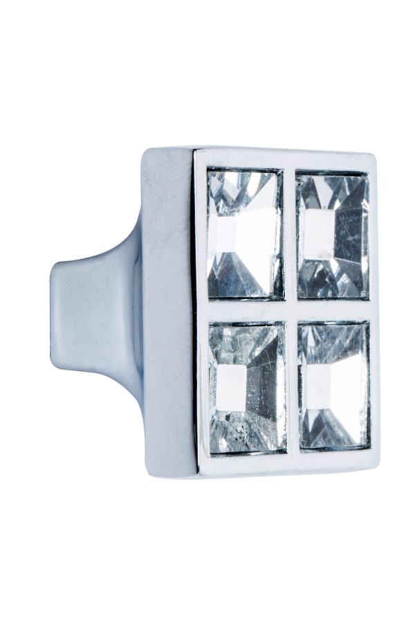 1 Pomo de mueble REI 7-953.21 gris / plata 1 Pomo de mueble REI 7-953.21 gris / plata