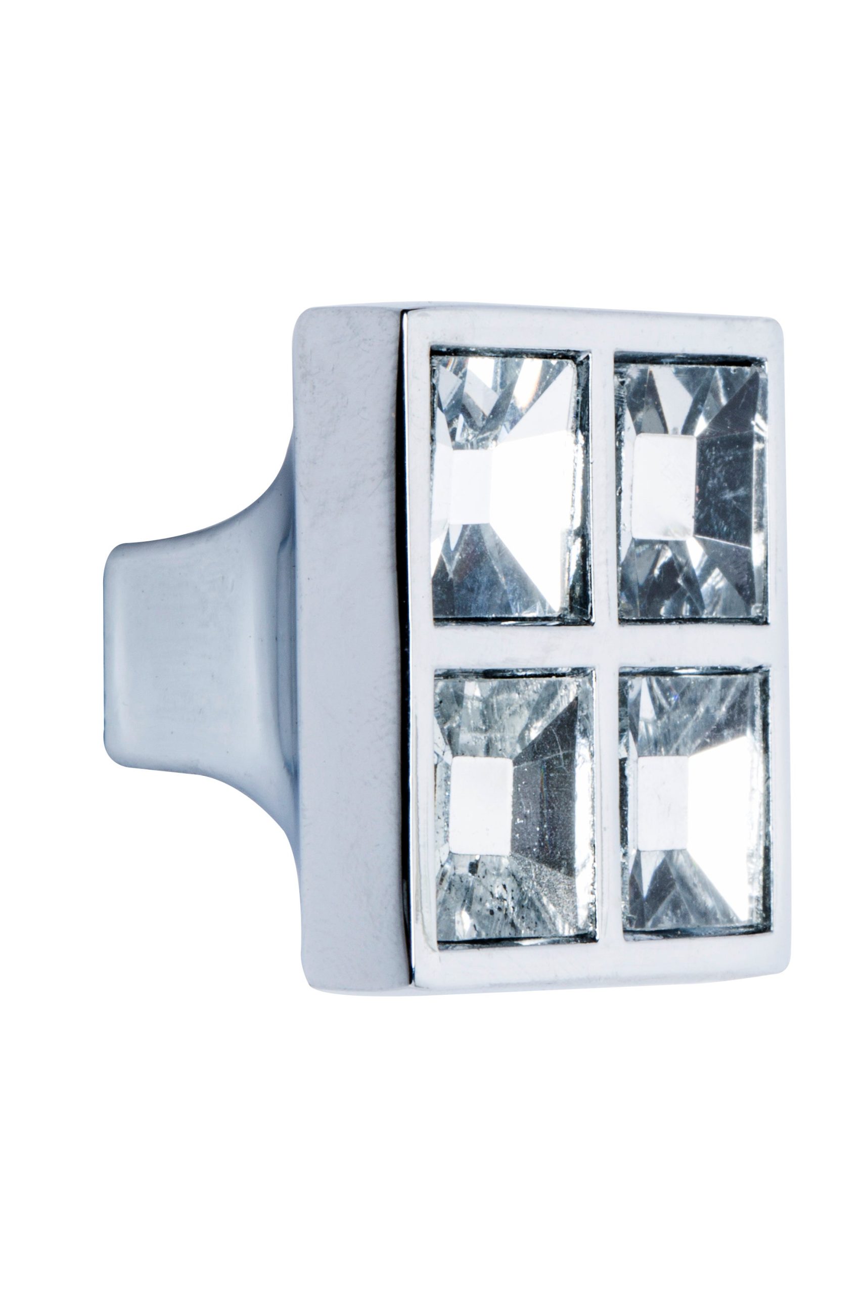 1 Pomo de mueble REI 7-953.21 gris / plata