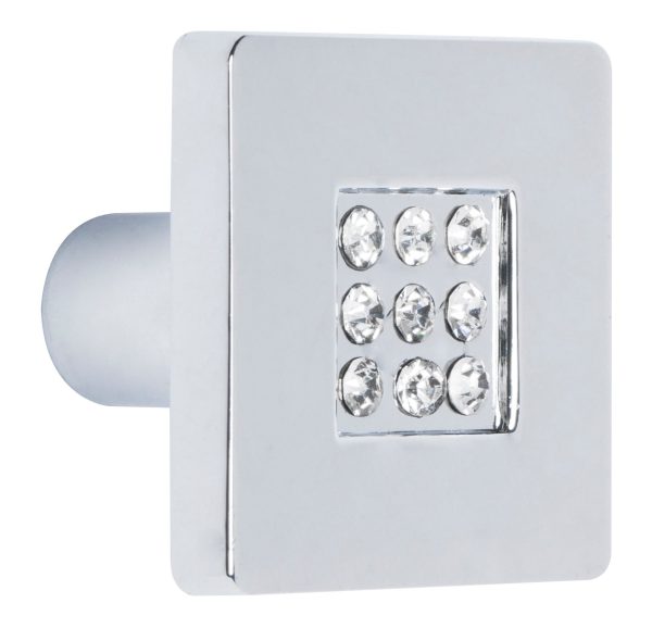 1 Pomo de mueble REI 7-986.21 gris / plata 1 Pomo de mueble REI 7-986.21 gris / plata