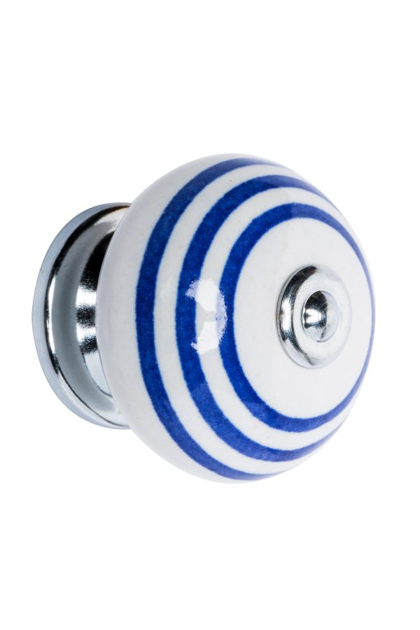 1 Pomo de mueble REI 7-E501.08 azul, d. 30 1 Pomo de mueble REI 7-E501.08 azul, d. 30