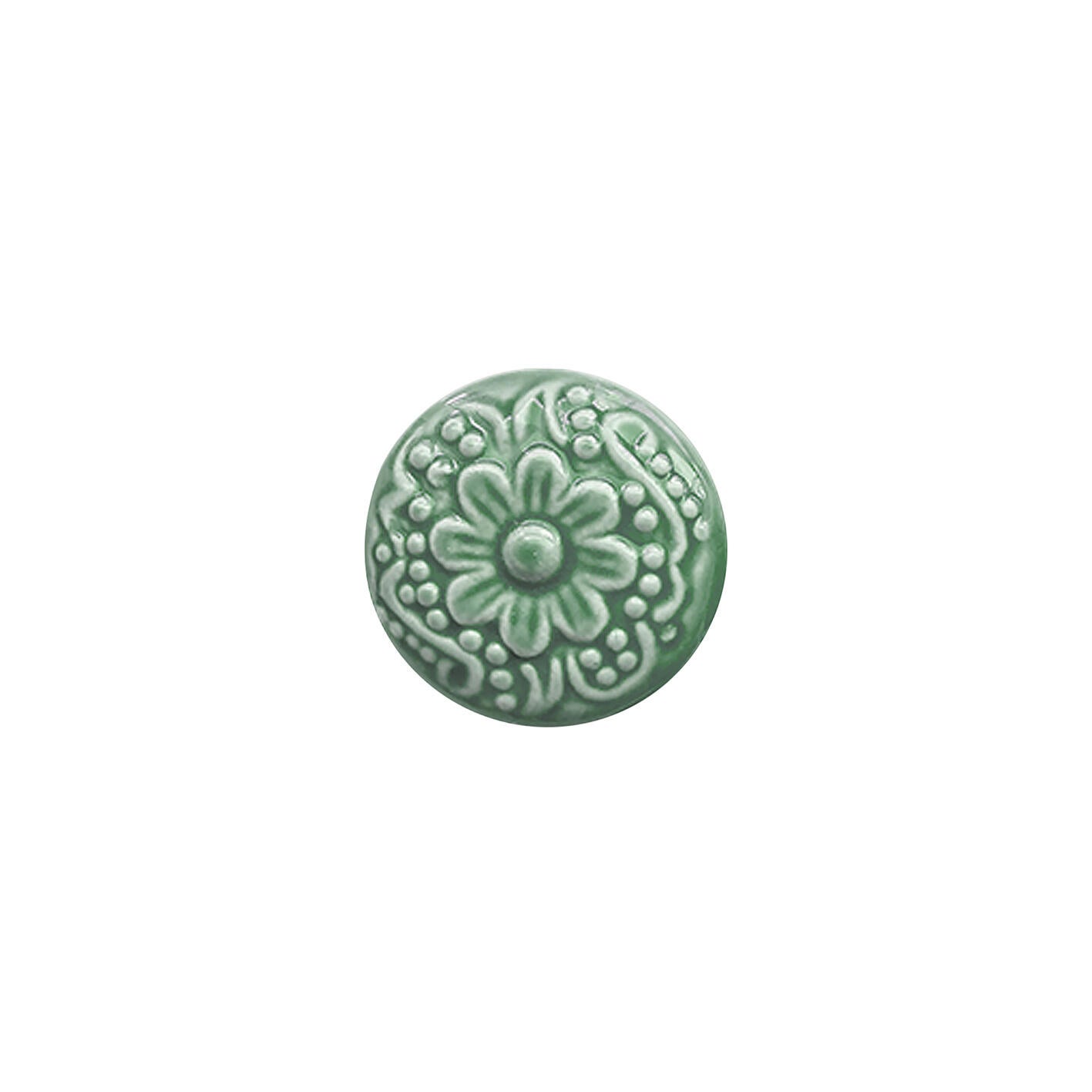 1 Pomo de mueble REI 7-E523.07 verde, d. 25