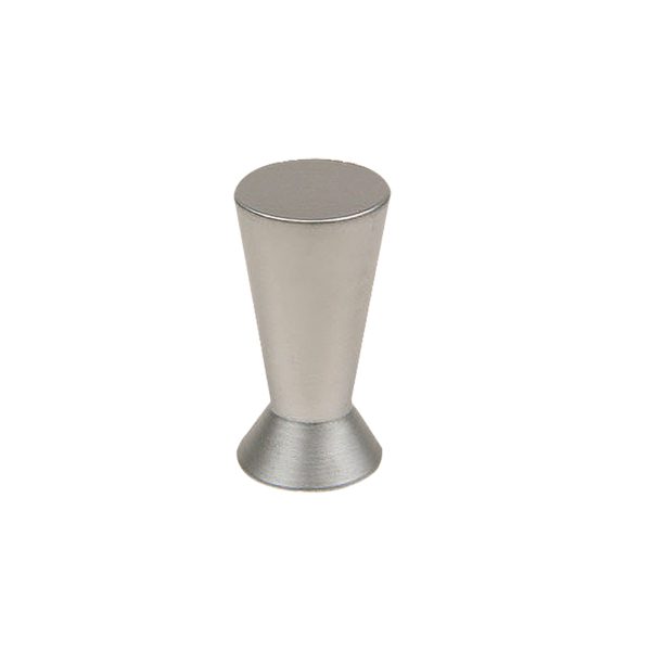 1 Pomo de mueble REI gris / plata 1 Pomo de mueble REI gris / plata