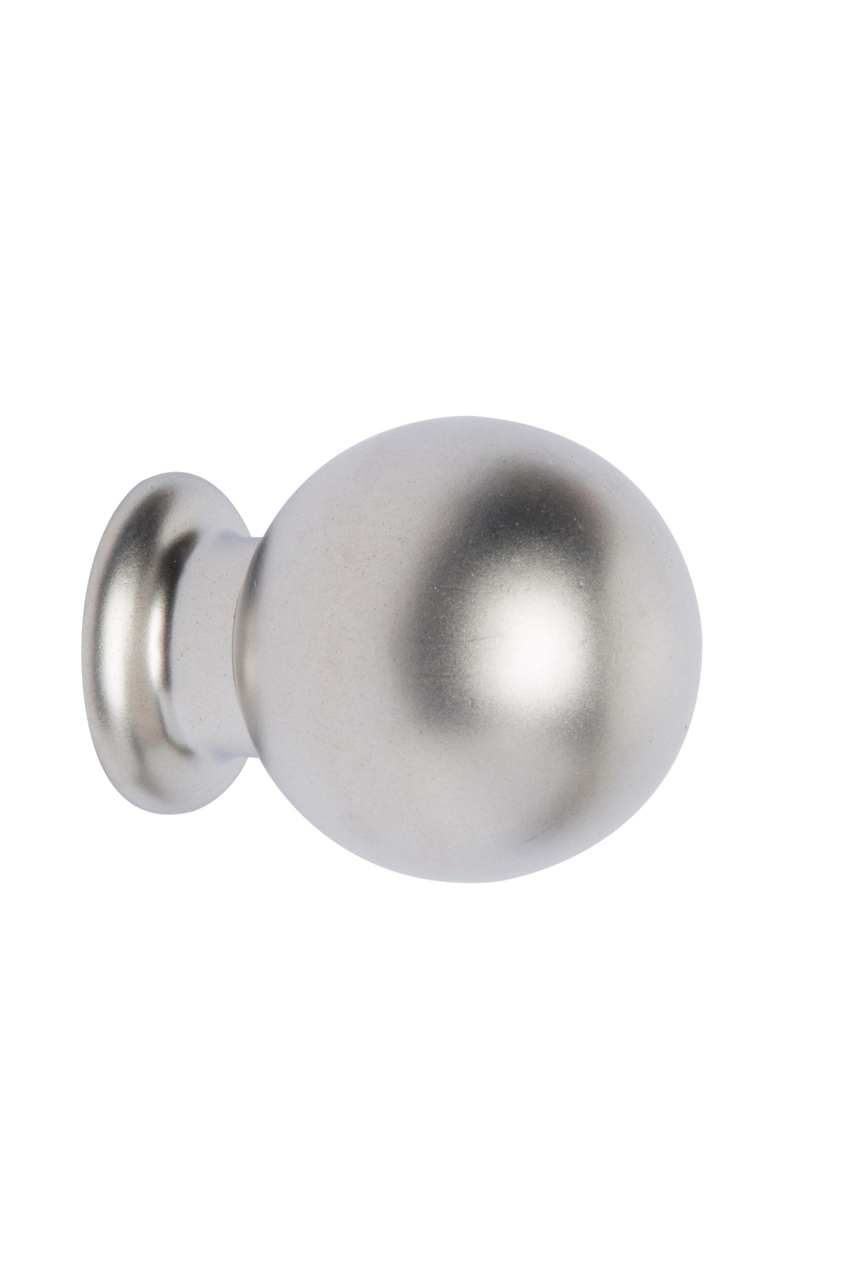 1 Pomo de mueble REI gris / plata, d. 30