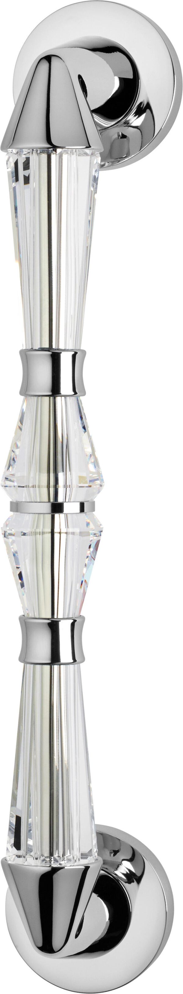 1 pomo de puerta fijo de cristal brillante 1 pomo de puerta fijo de cristal brillante