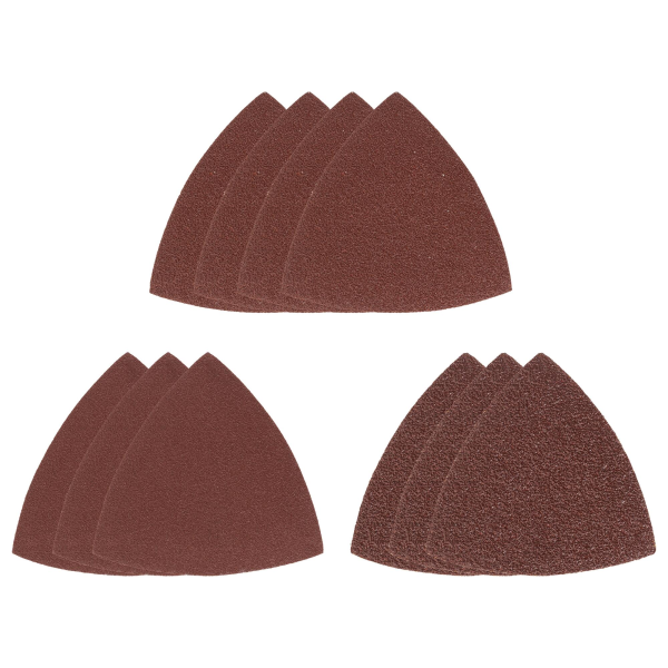 10 lijas para lijadora delta DEXTER 93×93, grano 40-80-120 10 lijas para lijadora delta DEXTER 93×93, grano 40-80-120