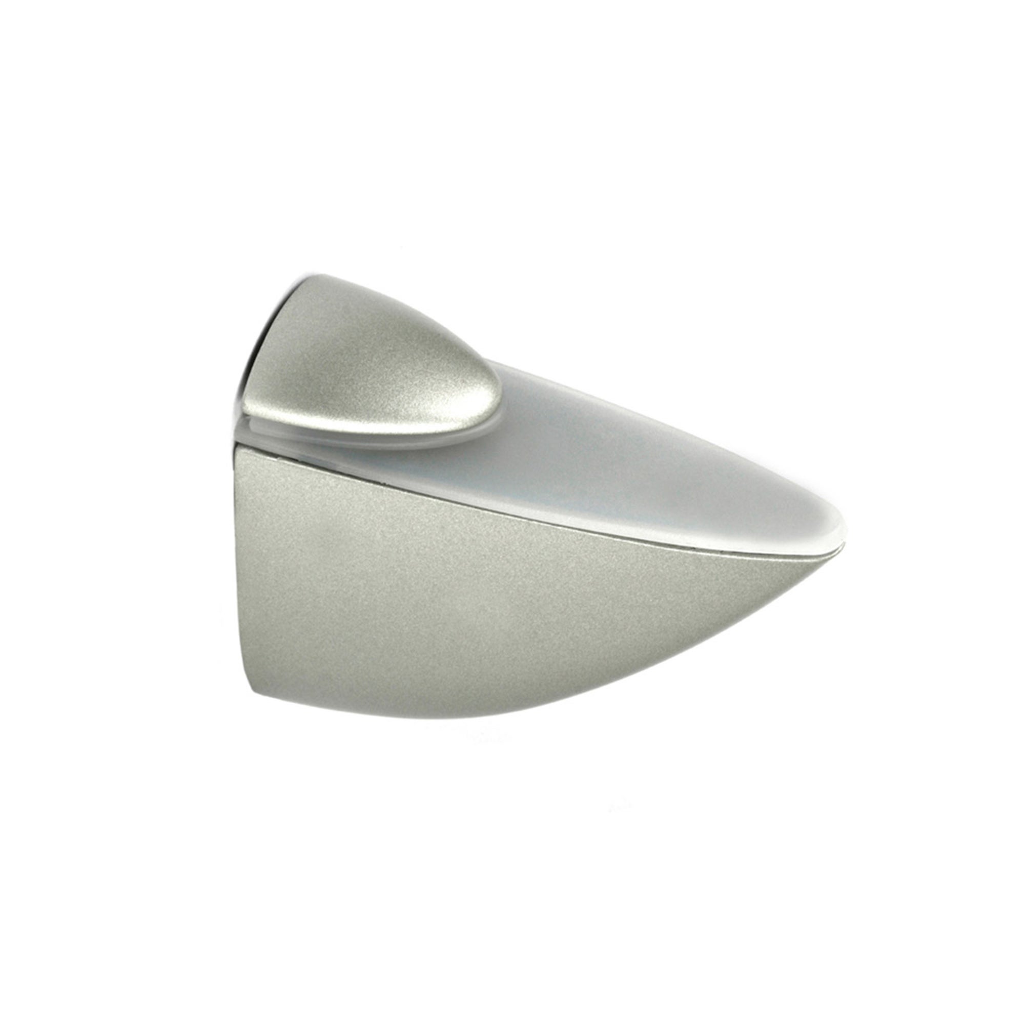1 porta estante níquel mate de 40x89mm fabricado en zamak
