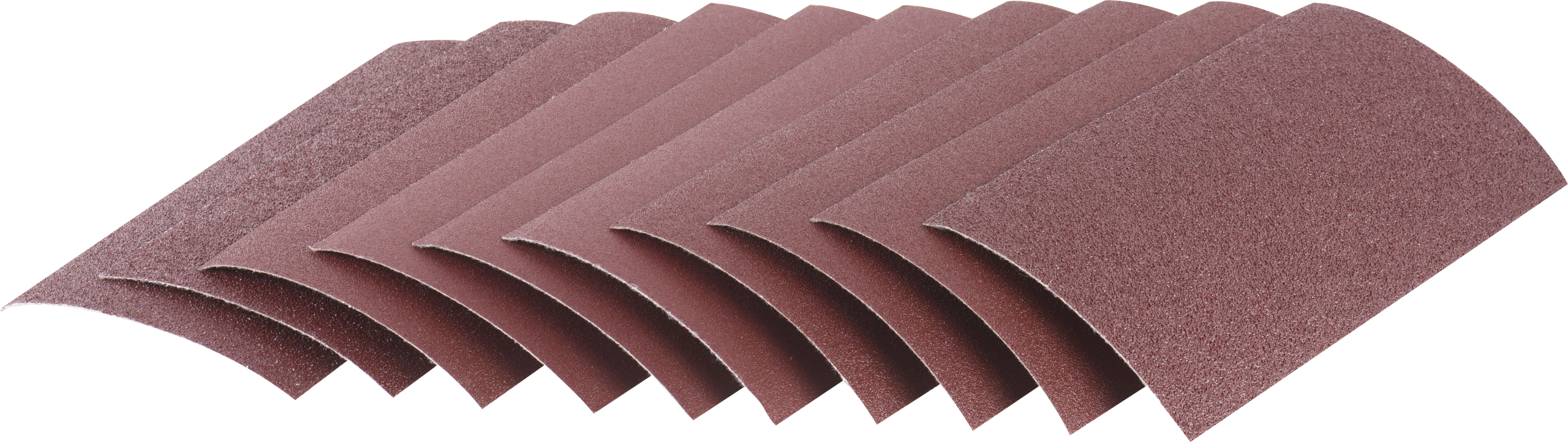 10 patines de lija DEXTER 230x115, grano 40-80-120