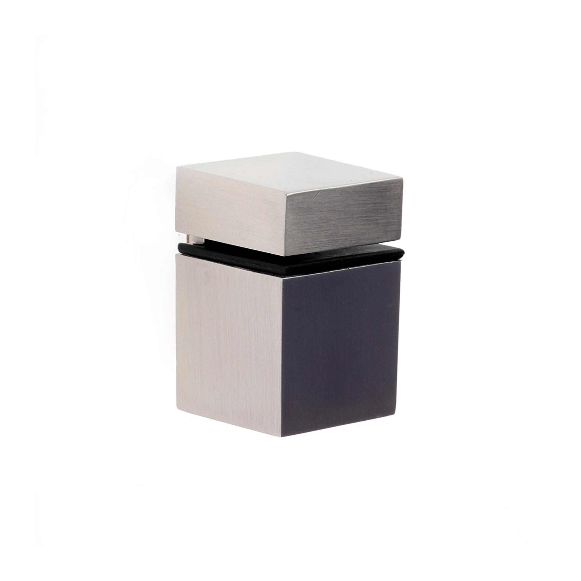 1 porta estante niquel sat. de 30x46mm fabricado en zamak