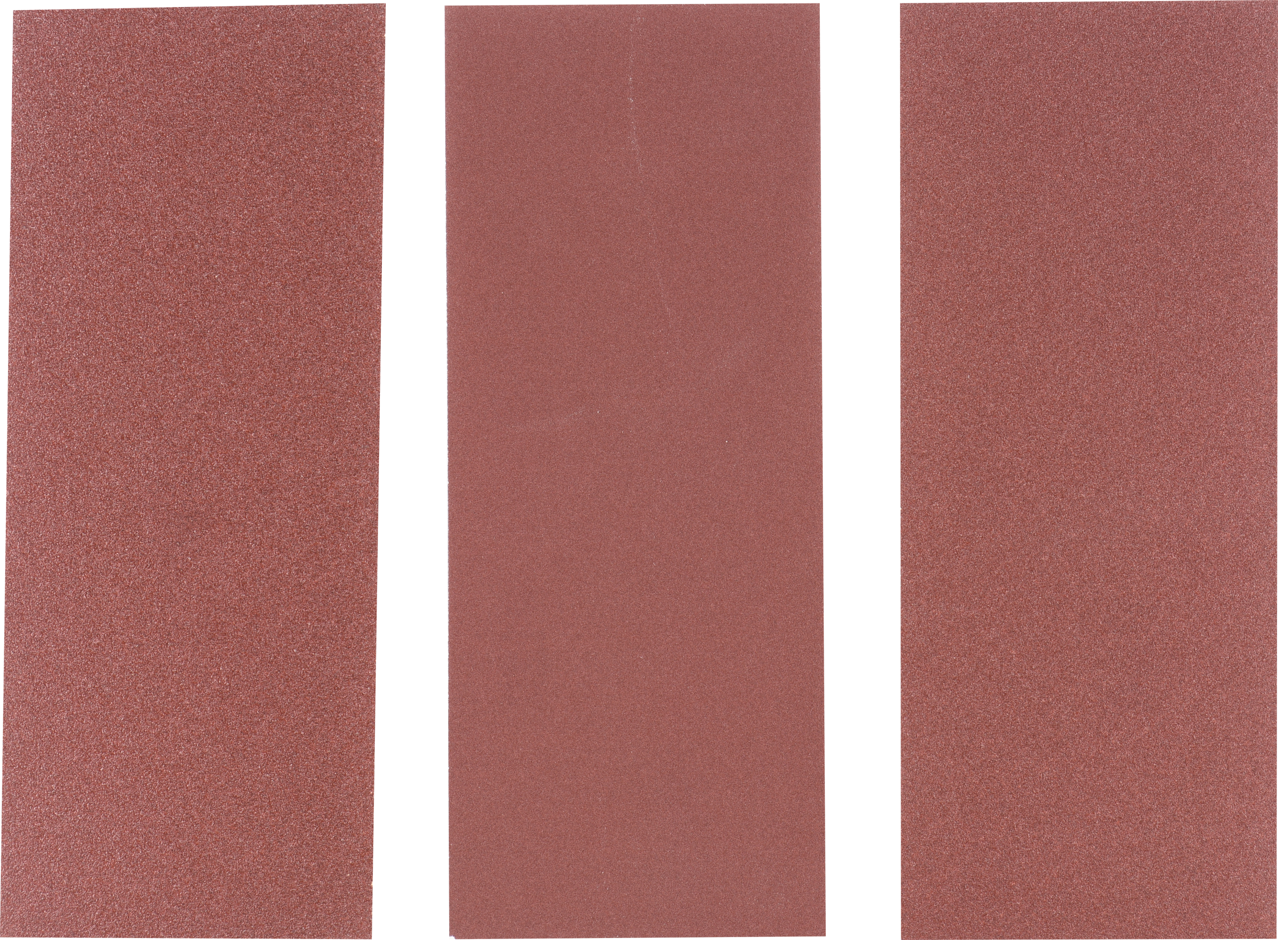 10 patines de lija DEXTER 280x115, grano 40-80-120