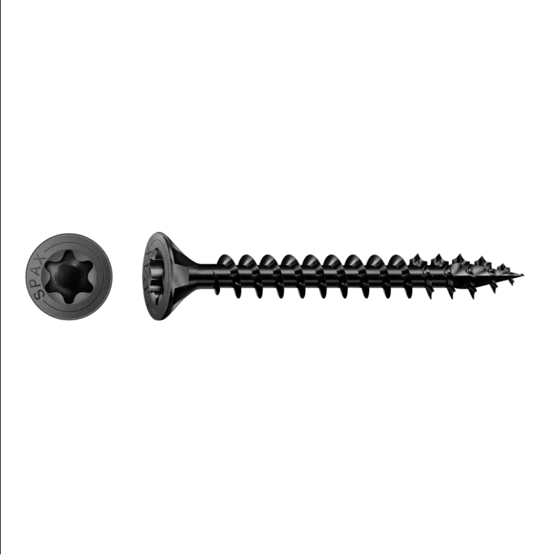 10 Tornillo para madera SPAX T-star+ con cabeza plana avellanada, ø 5 x L. 40 mm