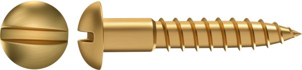 10 Tornillo para madera STANDERS ranura con cabeza redonda, ø 4 x L. 30 mm 10 Tornillo para madera STANDERS ranura con cabeza redonda, ø 4 x L. 30 mm