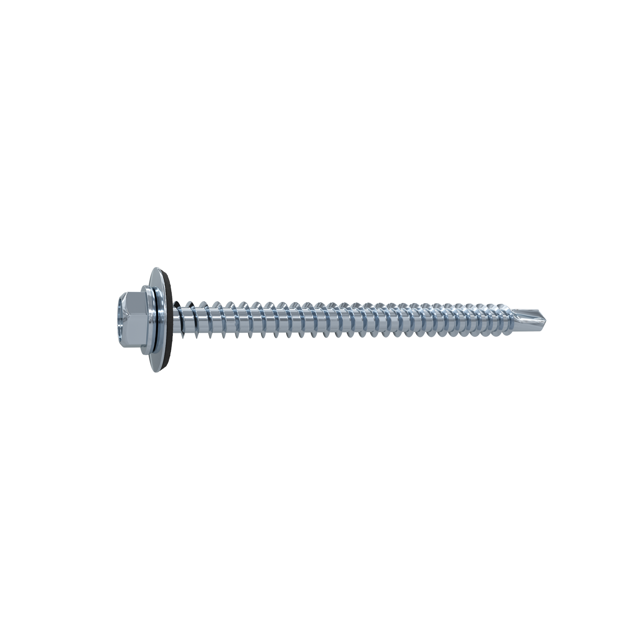 10 Tornillo para techo STANDERS con cabeza hexagonal, ø 5.5 x L. 25 mm