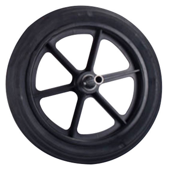 1 rueda fija agujero pasante , ø 380 mm, peso max. 100 Kg