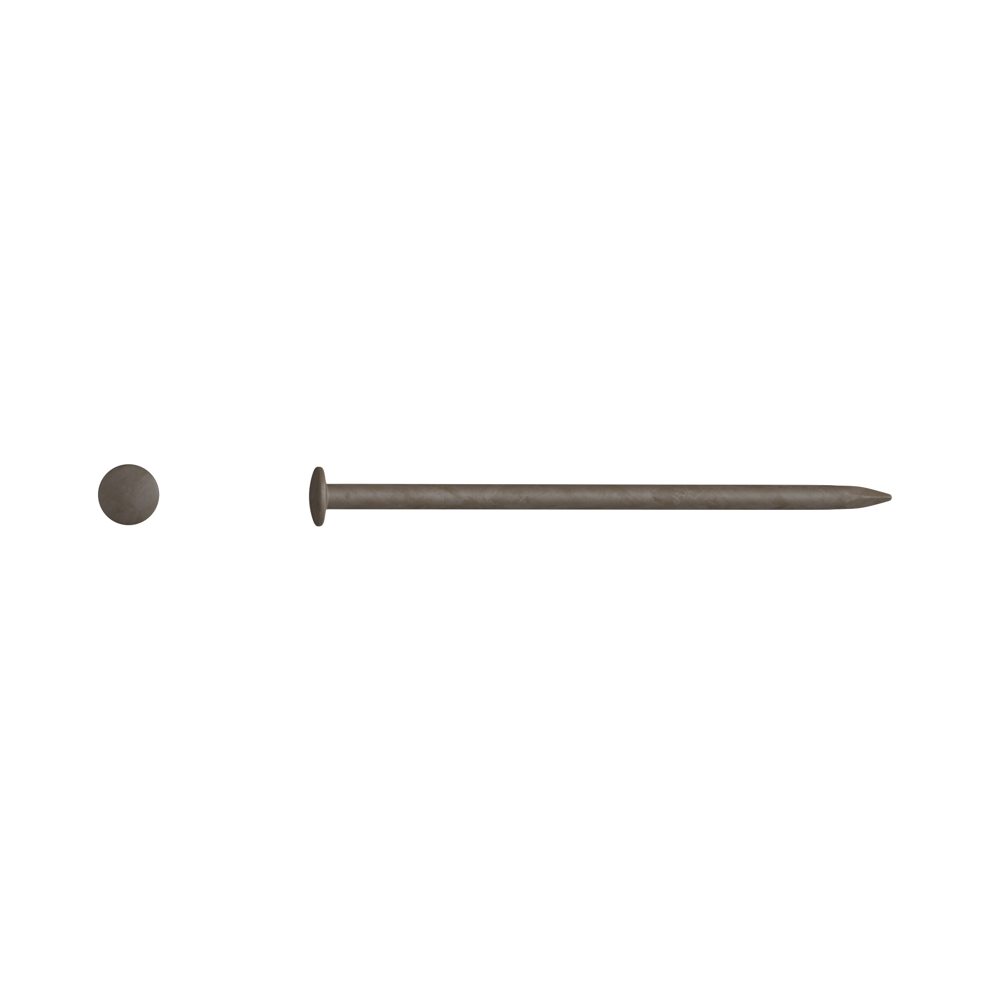 100 clavo decorativo STANDERS de acero de 30 mm