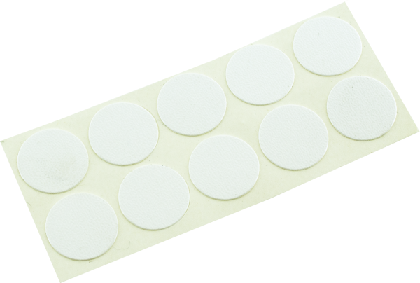 100 embellecedor para tornillos adhesivo en color blanco Ø 13 mm 100 embellecedor para tornillos adhesivo en color blanco Ø 13 mm