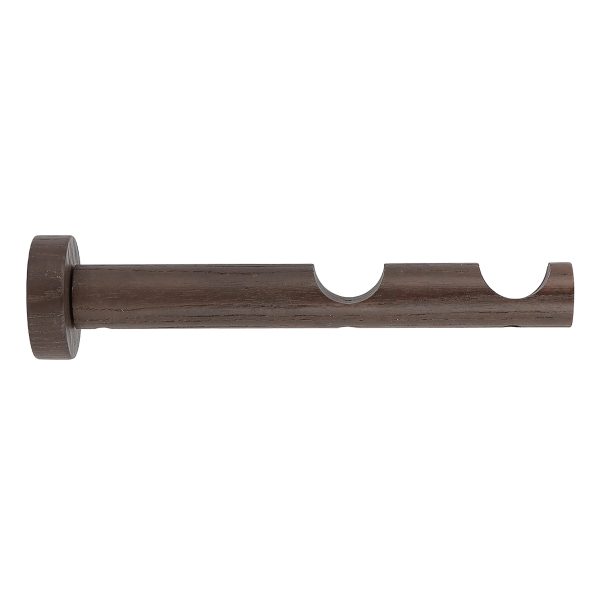 1 Soporte a pared para 2 barras diámetro 28 mm Bohème MOBOIS madera fijo 13-22 cm 1 Soporte a pared para 2 barras diámetro 28 mm Bohème MOBOIS madera fijo 13-22 cm