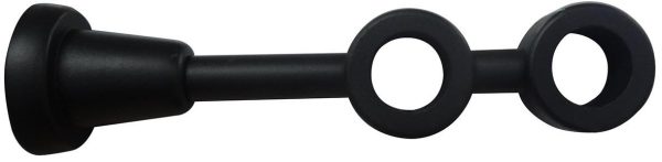 1 Soporte a pared para 2 barras diámetro 28 mm INSPIRE madera negro mate recortable 13-20 cm 1 Soporte a pared para 2 barras diámetro 28 mm INSPIRE madera negro mate recortable 13-20 cm