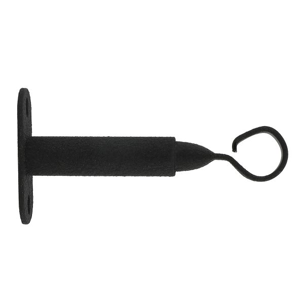 1 Soporte a pared para barra diámetro 20 mm Country charm MOBOIS acero BLACK FROST forja fijo 120-180 cm 1 Soporte a pared para barra diámetro 20 mm Country charm MOBOIS acero BLACK FROST forja fijo 120-180 cm