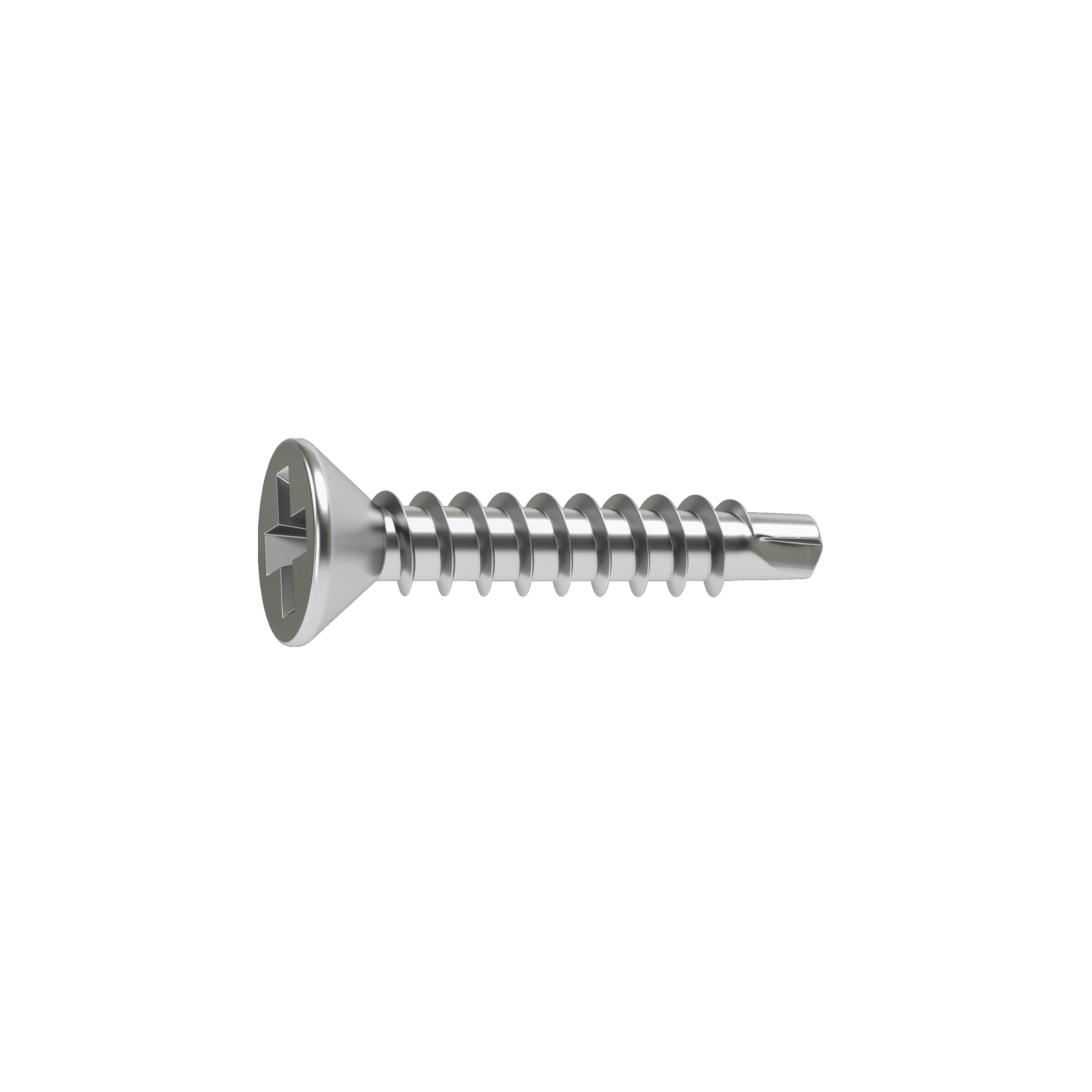 15 Tornillo para metal STANDERS phillips con cabeza avellanada, ø 4.8 x L. 19 mm