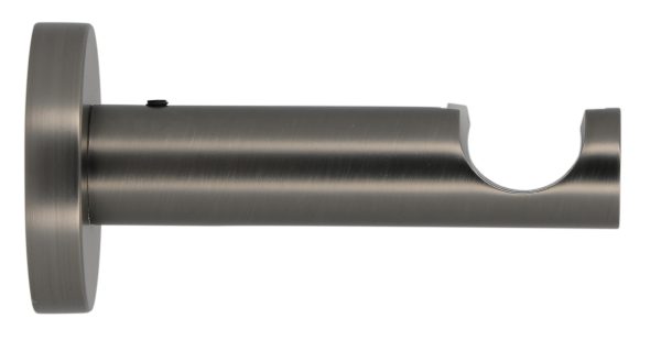 1 Soporte a techo MOBOIS para barra diámetro 28 mm Design acero gris Gun metal fijo 9.5 cm 1 Soporte a techo MOBOIS para barra diámetro 28 mm Design acero gris Gun metal fijo 9.5 cm