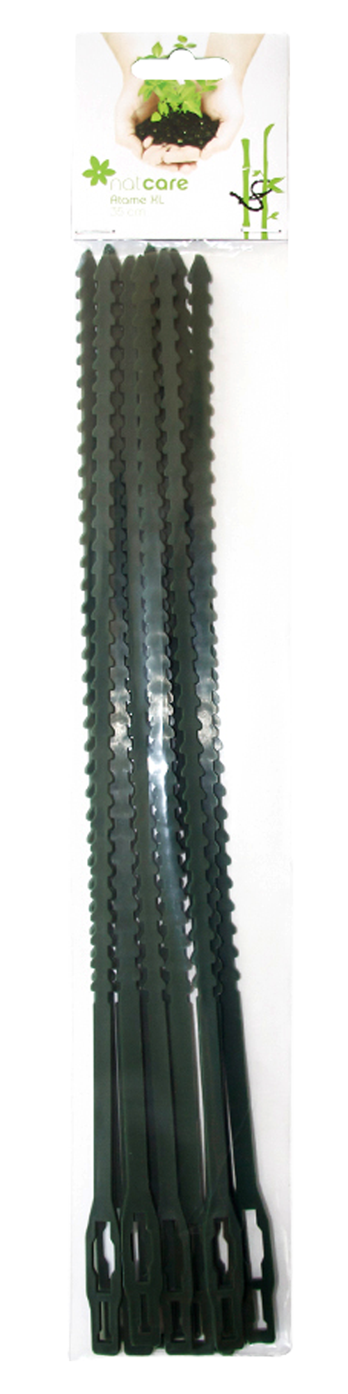 12 ataduras ajustables para plantas 35 cm