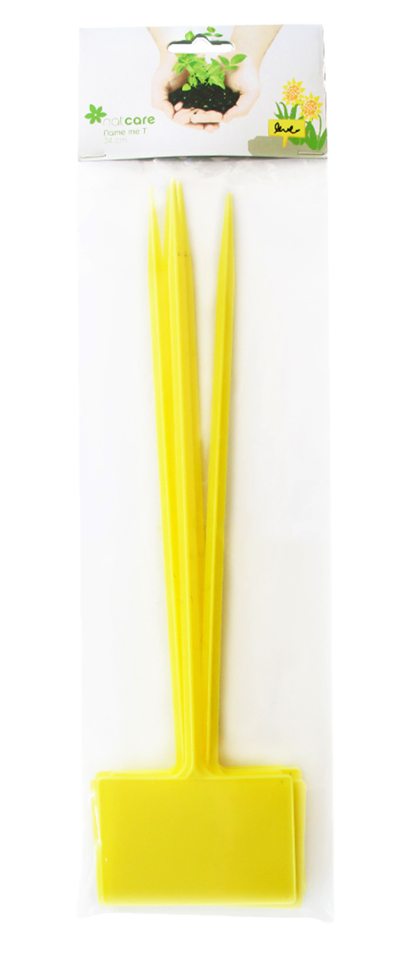 12 etiquetas de plástico para plantas 34 cm