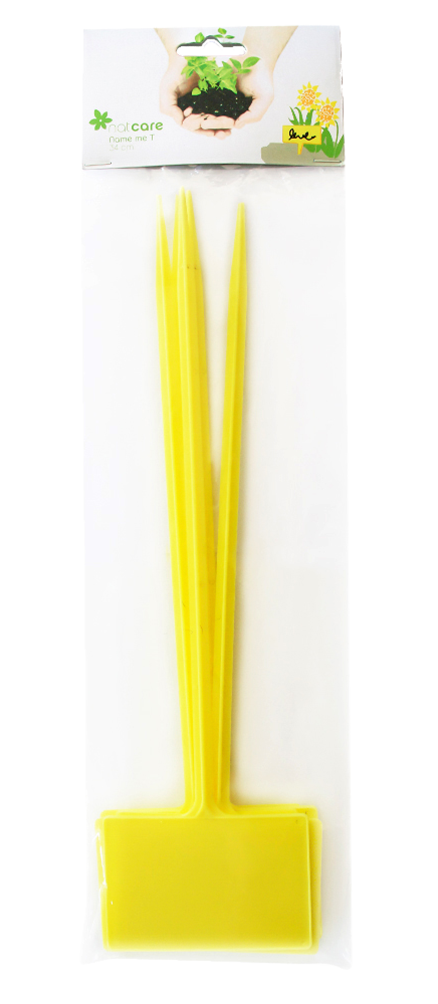 12 etiquetas de plástico para plantas 34 cm