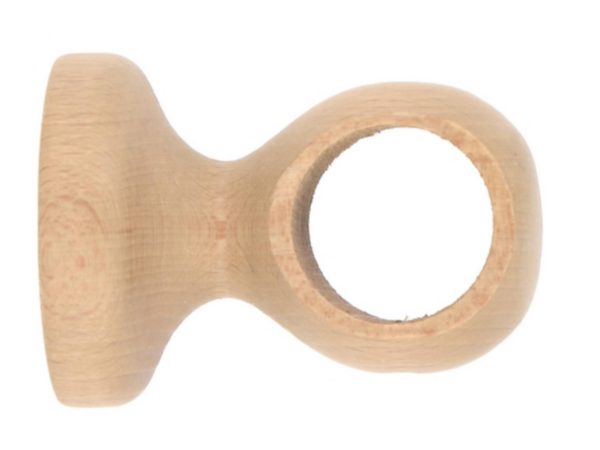 1 Soporte a techo para barra diámetro 28 mm INSPIRE madera roble natural fijo 5 cm 1 Soporte a techo para barra diámetro 28 mm INSPIRE madera roble natural fijo 5 cm