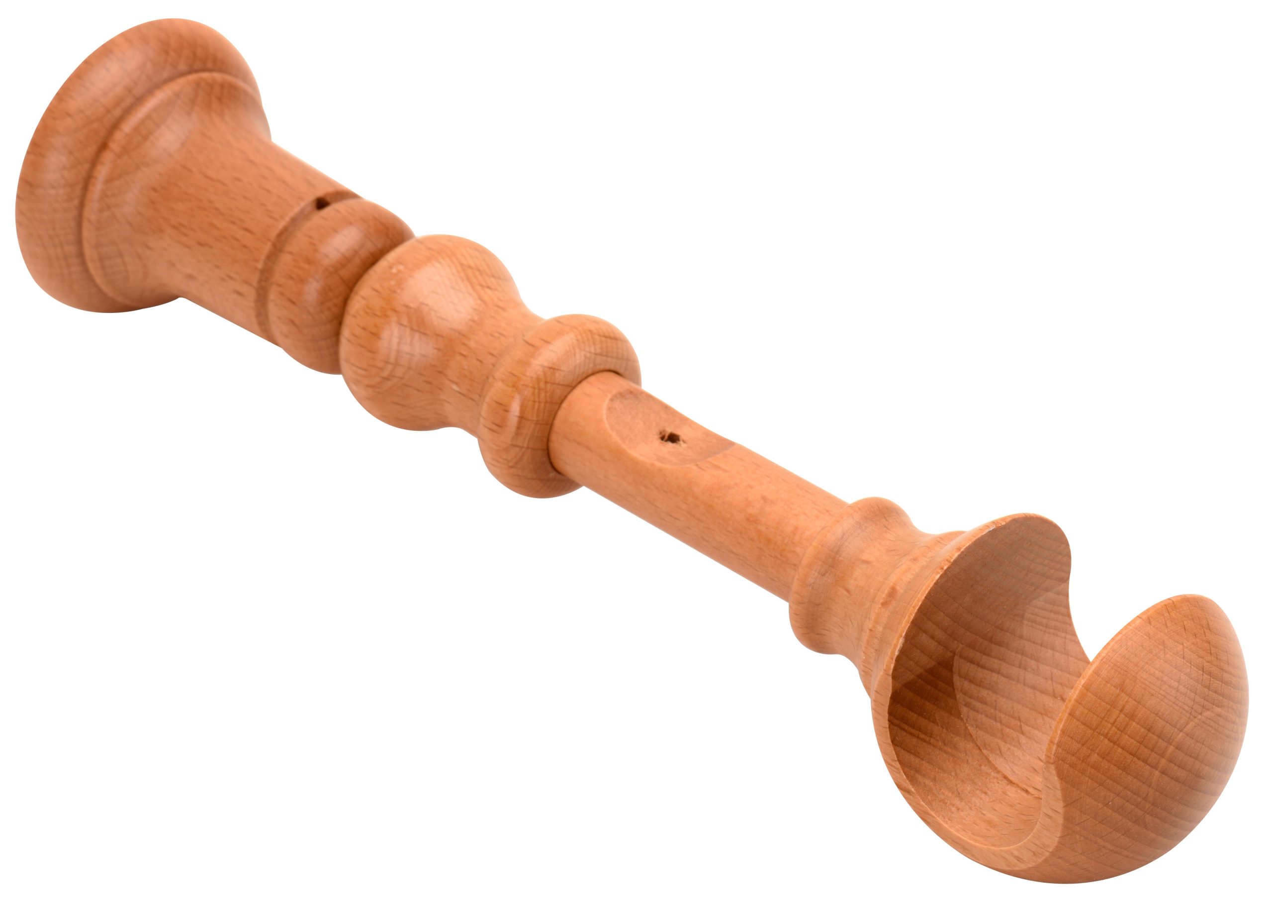 1 Soporte a techo para barra diámetro 28 mm Nature INSPIRE Haya pintado barnizado recortable 10.4-20.9 cm